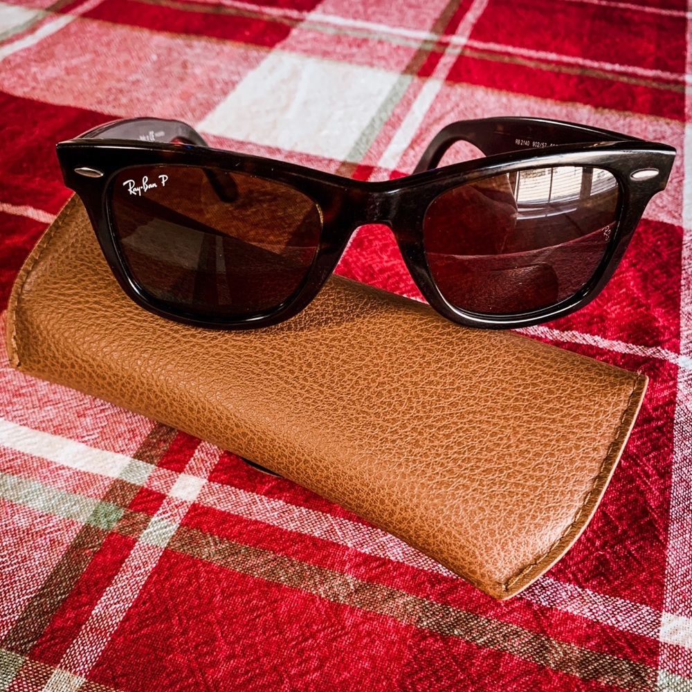 Ray Ban Polarized Wayfarer Sunglasses